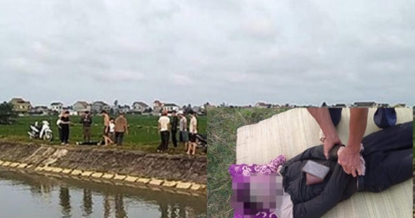 Bàng hoàng phát hiện thi thể người đàn ông nổi trên sông khi đi làm đồng