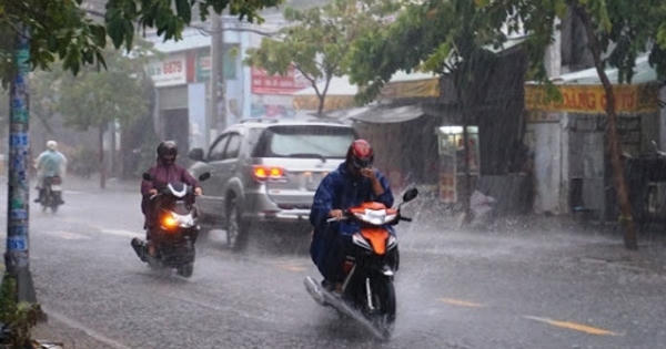 Dự báo thời tiết ngày 28/9: Mưa giông phủ khắp cả nước