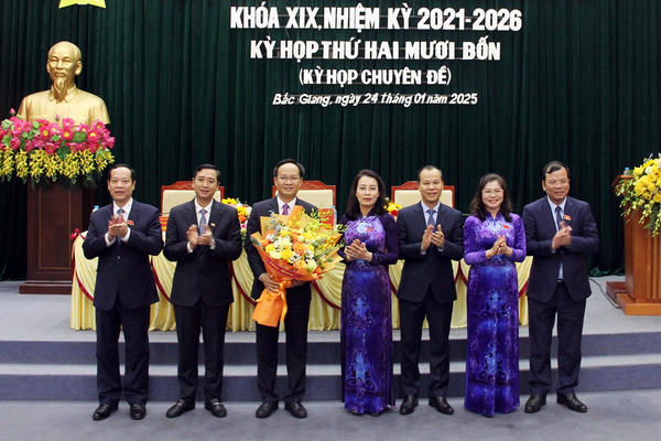 Trưởng Ban Dân vận Tỉnh ủy Bắc Giang được bầu giữ chức Phó Chủ tịch UBND tỉnh