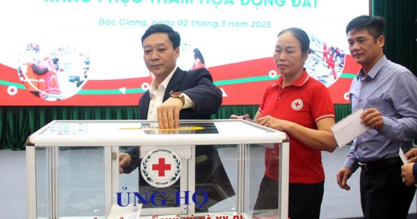 Tỉnh Bắc Giang phát động ủng hộ người dân Thổ Nhĩ Kỳ, Syria khắc phục hậu quả sau động đất