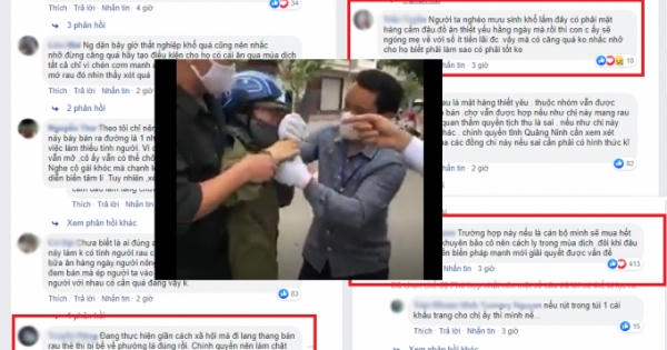 Clip người phụ nữ bán rau gào thét, cầu xin lực lượng chức năng khiến cộng đồng mạng dậy sóng