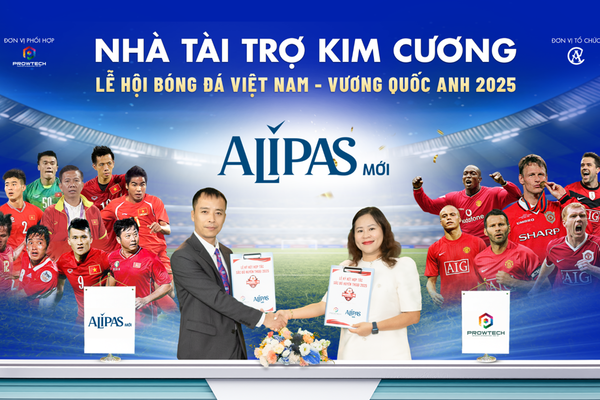 Alipas tỏa sáng cùng biệt đội huyền thoại Manchester Reds đến Việt Nam Alipas tỏa sáng cùng biệt đội huyền thoại Manchester Reds đến Việt Nam