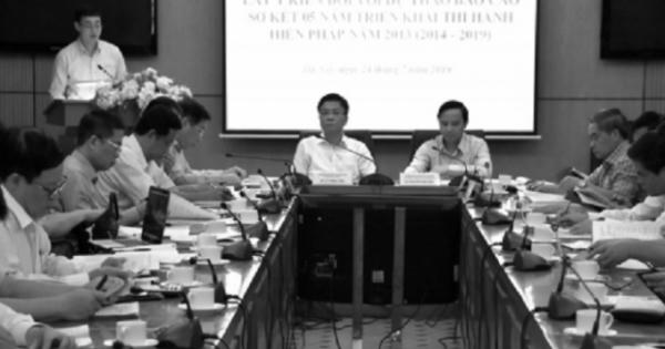 Thi hành Hiến pháp 2013 sẽ là quá trình dài nhiều năm