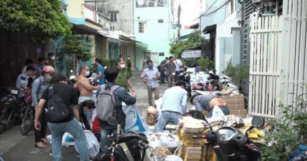 TP HCM: Triệt phá đường dây sản xuất làm giả phụ tùng xe máy ‘khủng’