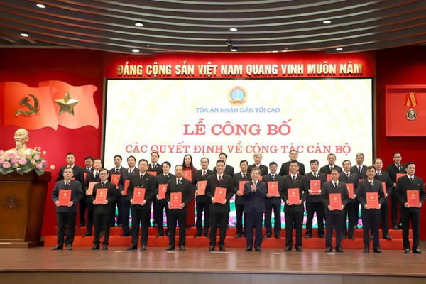 Điều động, bổ nhiệm 29 Chánh tòa, Chánh án các tỉnh thành mới Điều động, bổ nhiệm 29 Chánh tòa, Chánh án các tỉnh thành mới
