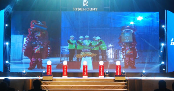 Công trình sử dụng công nghệ kính cường lực dát vàng đầu tiên tại Việt Nam