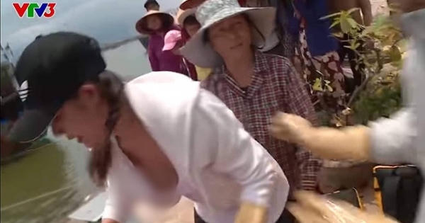 Người đẹp bị 'lộ hàng' trong Cuộc đua kỳ thú gây tranh cãi