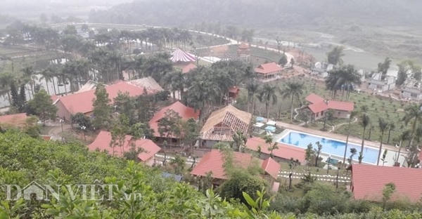 Xử phạt chủ đầu tư KDL Yasmin xây dựng trái phép trên đất nông nghiệp Xử phạt chủ đầu tư KDL Yasmin xây dựng trái phép trên đất nông nghiệp
