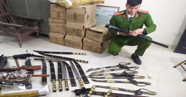 Công an Thái Bình thu hồi 17 súng các loại sau 15 ngày đầu ra quân Công an Thái Bình thu hồi 17 súng các loại sau 15 ngày đầu ra quân