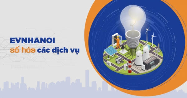 EVNHANOI số hóa các dịch vụ điện
