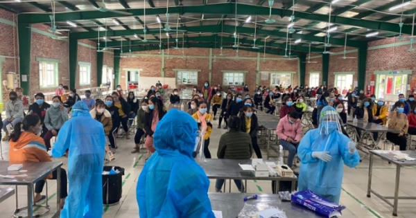 Nghệ An: 65 ca nhiễm mới được phát hiện trong nhà máy may