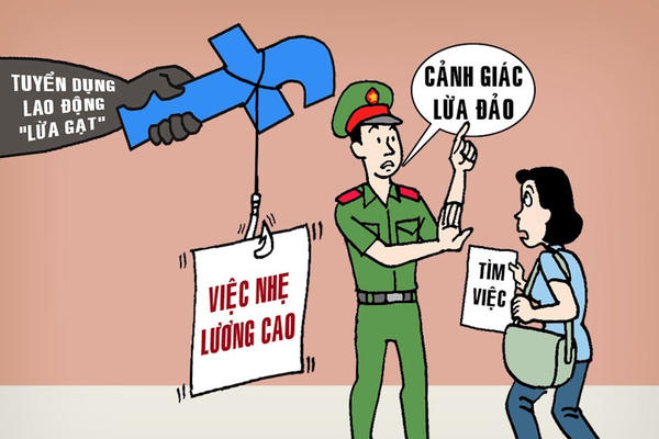 Công an Hà Nội cảnh báo lừa đảo khi tìm việc làm trên mạng xã hội
