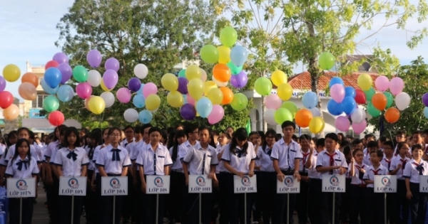 Bạc Liêu: Hân hoan chào mừng năm học mới