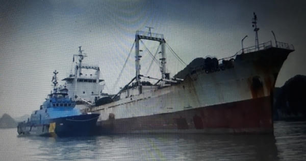 Bắt giữ hơn 3 triệu bao thuốc lá lậu lớn nhất từ trước đến nay tại Vịnh Bắc Bộ