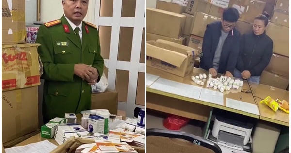 Nóng: Công an Hà Nội bắt giữ hơn 2 tấn TPCN và thuốc chữa bệnh tâm thần nghi giả