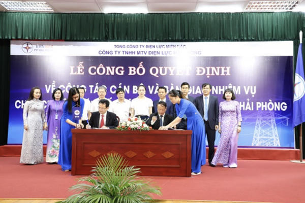 PC Hải Phòng có tân Giám đốc, ông Vũ Đức Hoan giữ chức Phó trưởng Ban quản lý đầu tư EVN NPC
