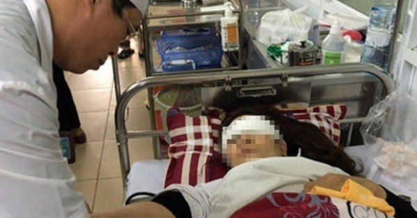 Bắt đối tượng dùng dao chém vào mặt cán bộ tiếp dân