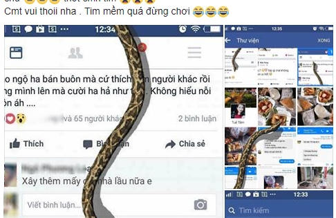 Hướng dẫn làm trò 'rắn bò ra ngoài màn hình' đang xôn xao mạng xã hội