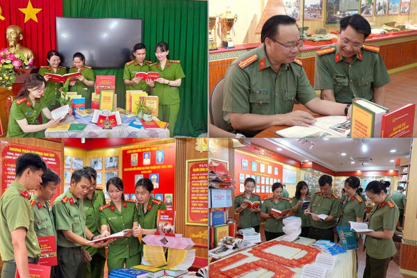 Công an tỉnh Bình Thuận sôi nổi hưởng ứng Ngày sách và Văn hóa đọc Việt Nam 2025 Công an tỉnh Bình Thuận sôi nổi hưởng ứng Ngày sách và Văn hóa đọc Việt Nam 2025