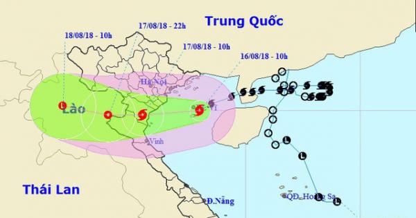 Bão vào đảo Bạch Long Vĩ, 10 tỉnh nguy cơ cao xảy ra lũ quét và sạt lở đất