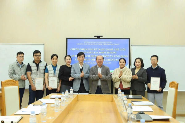Bắc Giang: Vinh danh những tài năng xuất sắc tại BRICS SKILLS