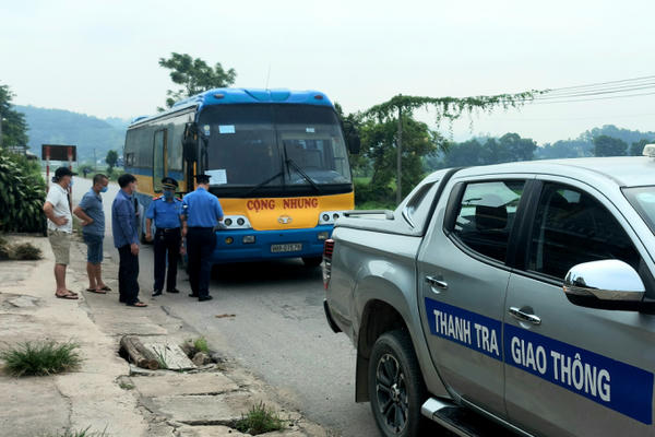 Thanh tra Sở GTVT Thái Nguyên xử phạt trên 1 tỷ đồng lĩnh vực giao thông Thanh tra Sở GTVT Thái Nguyên xử phạt trên 1 tỷ đồng lĩnh vực giao thông