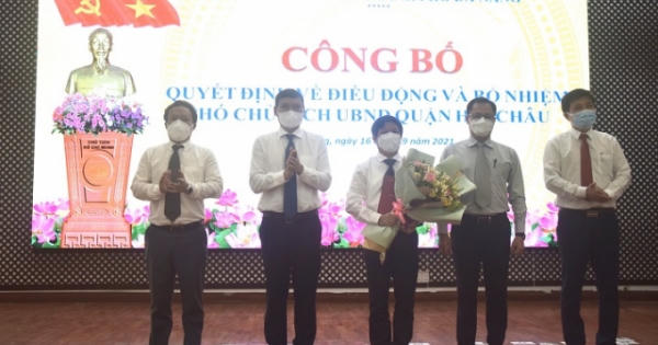 Ông Nguyễn Văn Duy làm Phó Chủ tịch UBND quận Hải Châu
