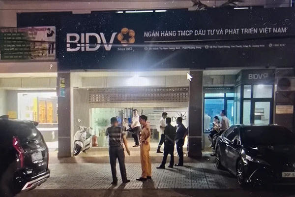 Quảng Ninh truy lùng đối tượng cướp ngân hàng, lấy đi số tiền lớn