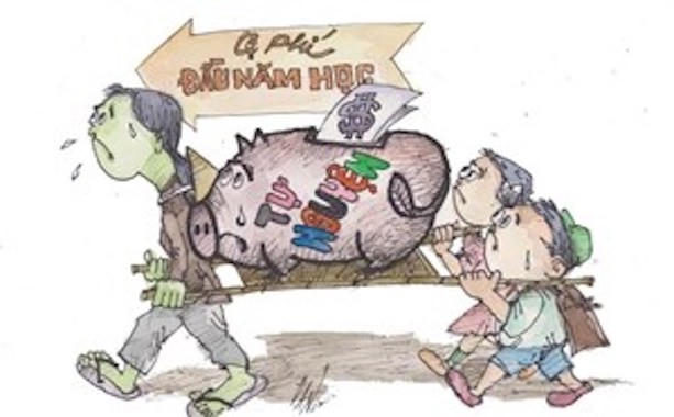Câu chuyện thu, chi đầu năm học: Những khoản thu "kỳ lạ" được mượn danh tinh thần tự nguyện