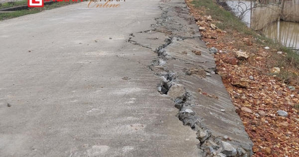 Công trình 3 tỷ nứt toác sau vài tháng: Công ty Giang Sơn liên tiếp trúng những gói thầu "bất thường"