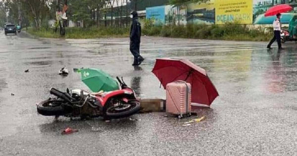 Thông tin bất ngờ vụ đôi nam nữ đang đi xe máy trên đường bị sét đánh tử vong