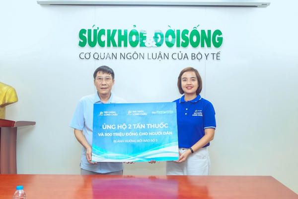 FPT Long Châu ủng hộ thêm 500 triệu đồng và 2 tấn thuốc cho đồng bào lũ lụt phía Bắc