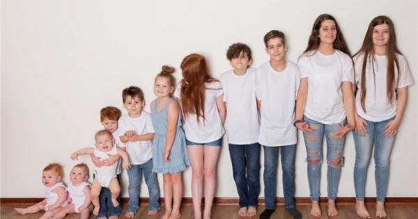 31 tuổi có 11 đứa con, bà mẹ trẻ khao khát có thêm ít nhất 4 em bé nữa