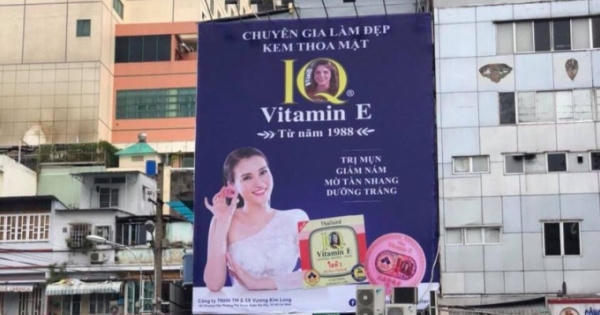 Thu hồi Kem thoa mặt IQ của Công ty Vương Kim Long do chứa thuỷ ngân
