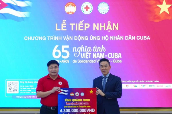 Việt Nam ủng hộ hơn 537 tỷ đồng cho Nhân dân Cuba Việt Nam ủng hộ hơn 537 tỷ đồng cho Nhân dân Cuba