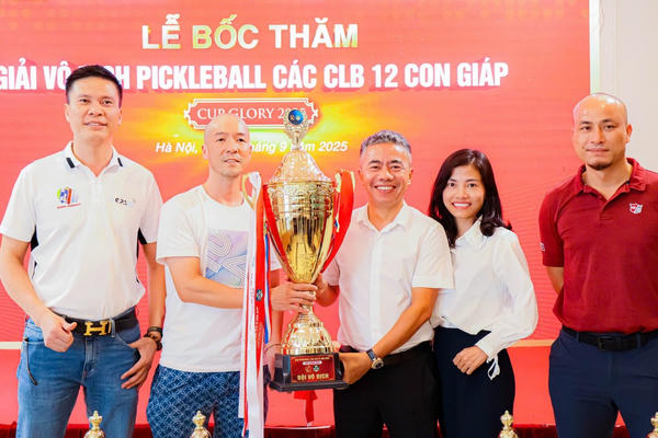 Hà Nội: Lần đầu tiên tổ chức Giải Vô địch Pickleball các CLB 12 Con Giáp
