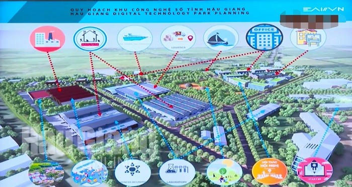 Hậu Giang: Giai đoạn 2 dự án Khu Công nghệ số sẽ khởi công vào tháng 6