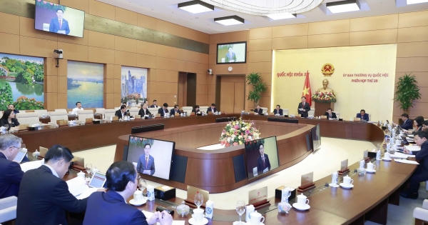 Ủy ban Thường vụ Quốc hội sẽ chất vấn lĩnh vực Tòa án và Kiểm sát