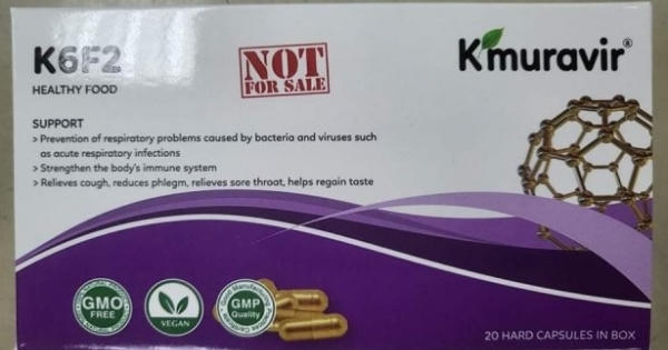 Cục An toàn thực phẩm cảnh báo người dân không sử dụng Thực phẩm bảo vệ sức khỏe Kmuravir®