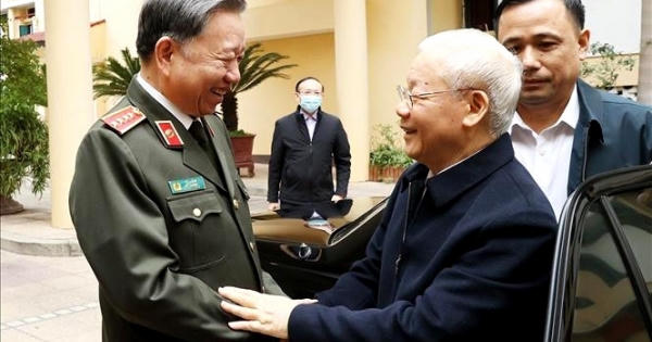 Tổng Bí thư Nguyễn Phú Trọng gửi Thư chúc mừng lực lượng Cảnh vệ CAND