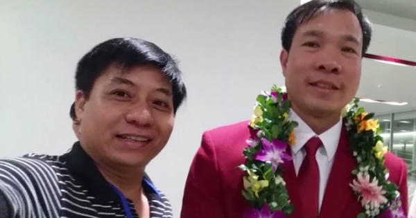 Cuồng nhiệt chào đón 'người hùng' Olympic Hoàng Xuân Vinh