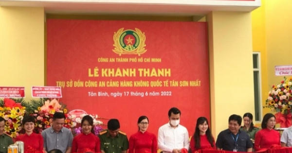 Khánh thành trụ sở Đồn công an Cảng hàng không Tân Sơn Nhất