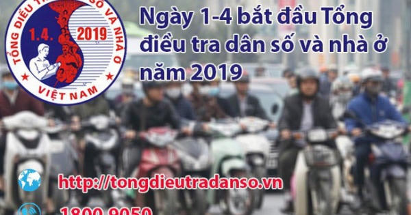 Ngày mai, hơn 120.000 điều tra viên bắt đầu cuộc điều tra cực lớn