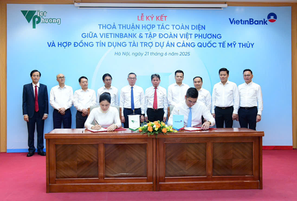 VietinBank và Công ty Cổ phần Tập đoàn Đầu tư Việt Phương hợp tác toàn diện