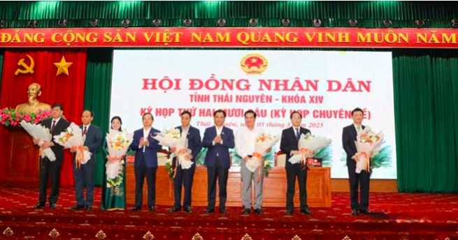 Miễn nhiệm và bầu 2 Phó Chủ tịch UBND tỉnh Thái Nguyên