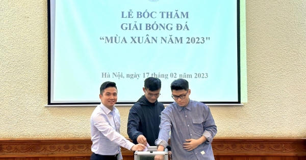 Khởi động Giải bóng đá "Mùa Xuân năm 2023" chào mừng 93 năm Ngày thành lập Đảng