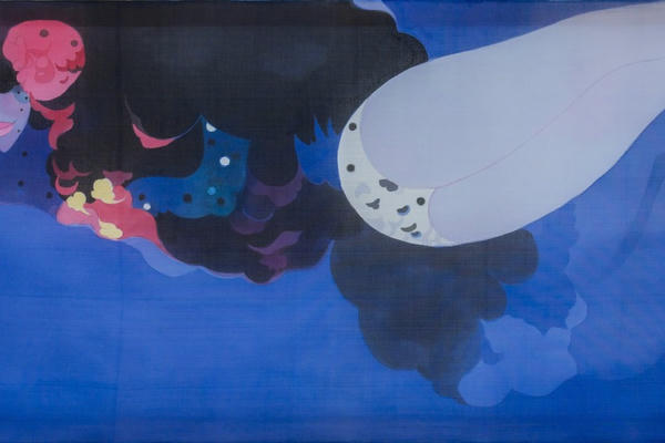 Thái Công và Bùi Tiến Tuấn tạo dựng không gian mới cho tranh lụa Thái Công và Bùi Tiến Tuấn tạo dựng không gian mới cho tranh lụa