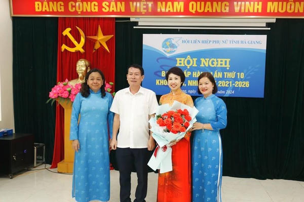 Bà Triệu Thị Tình làm Chủ tịch Hội Liên hiệp Phụ nữ tỉnh Hà Giang