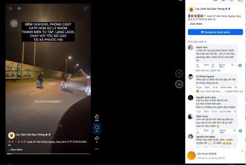 21 "quái xế" dàn hàng ngang, lạng lách ở TP HCM bị khởi tố