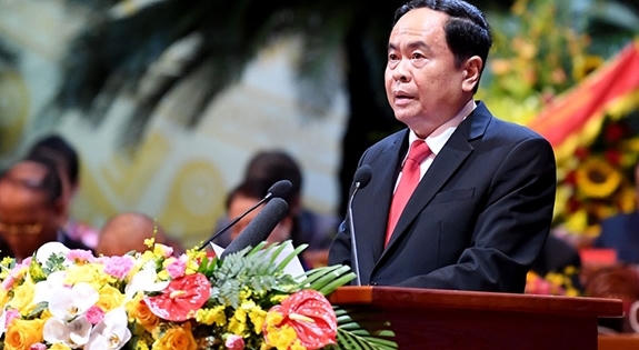 Ông Trần Thanh Mẫn được bầu vào Bộ Chính trị khóa XIII Ông Trần Thanh Mẫn được bầu vào Bộ Chính trị khóa XIII